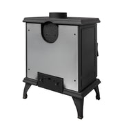 back of black Multifuel Woodburning Stove