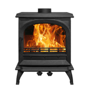 black Multifuel Woodburning Stove