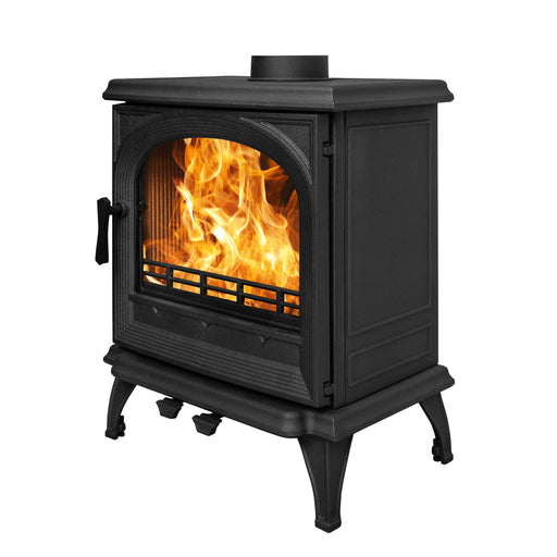 black Multifuel Woodburning Stove