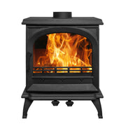 Black Multifuel Woodburning Stove