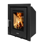 Mazona Clovelly multifuel stove on white background 