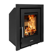 Mazona Clovelly multifuel stove on white background 