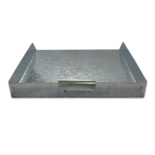 Ashpan for multifuel stove on white background 