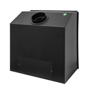 back 3 Sided Glass Trim Stove 
