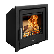 Mazona Clovelly multifuel stove on white background 