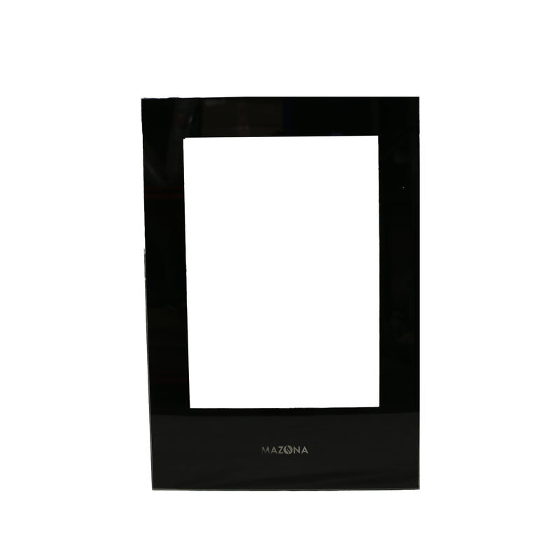 mazona stove glass door on white background 