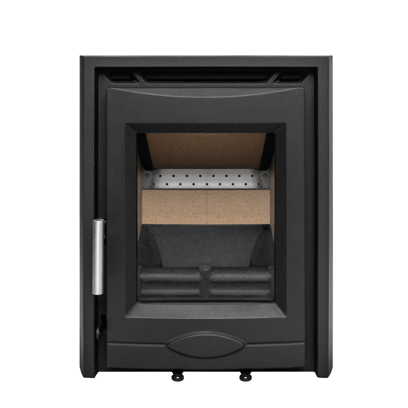multifuel stove with on white background 