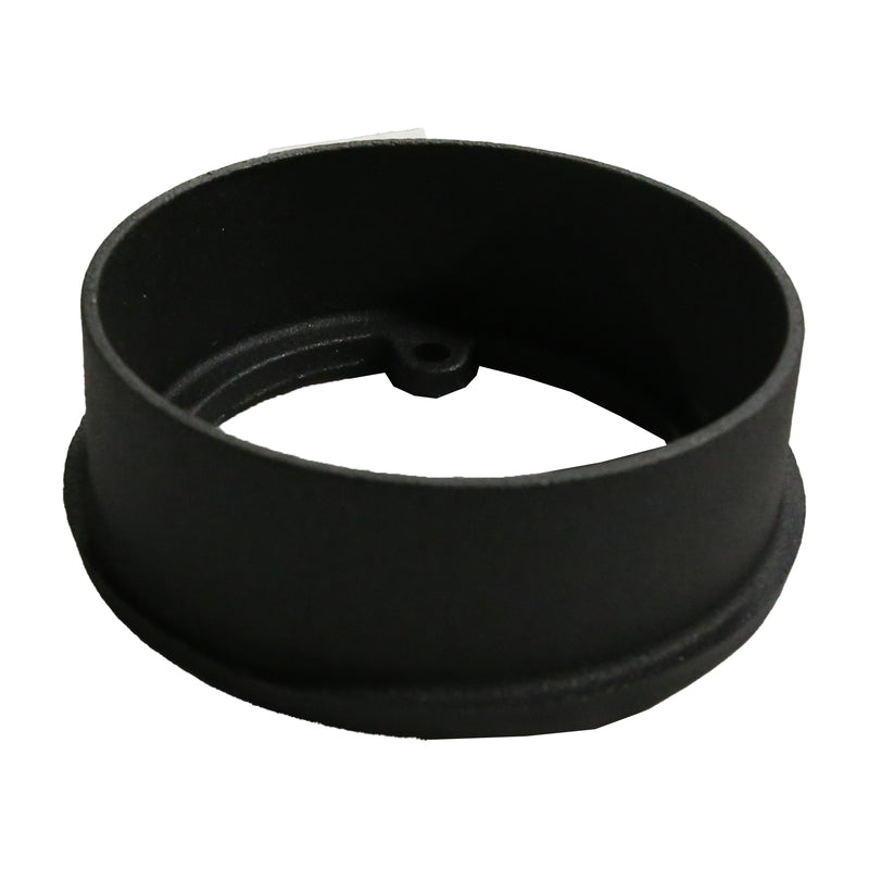 black Mazona Eco Albourne Flue Collar in white background