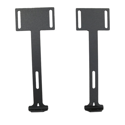 black Mazona Eco Albourne air slider plates in white background