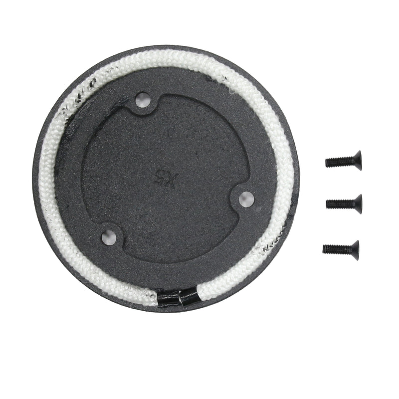 black Mazona Eco Albourne Blanking Plate in white background