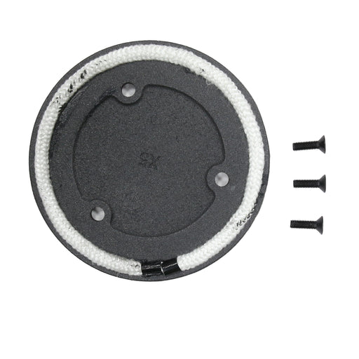 black Mazona Eco Albourne Blanking Plate in white background