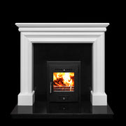 Mazona Fire Door with flames in wall