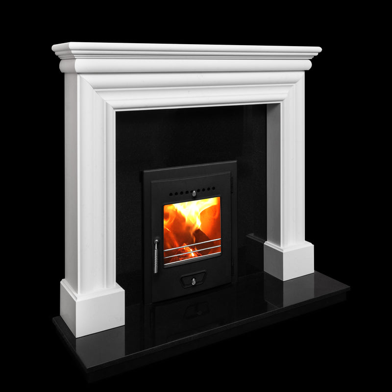 Mazona Fire Door with flames in wall