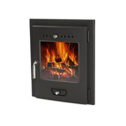 Mazona Fire Door with flames