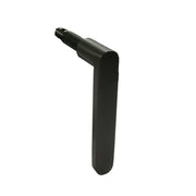 Black Mazona Heatwave door handle in white background