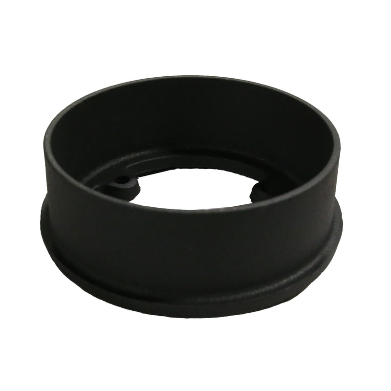 Black Mazona Heatwave Flue Collar in white background