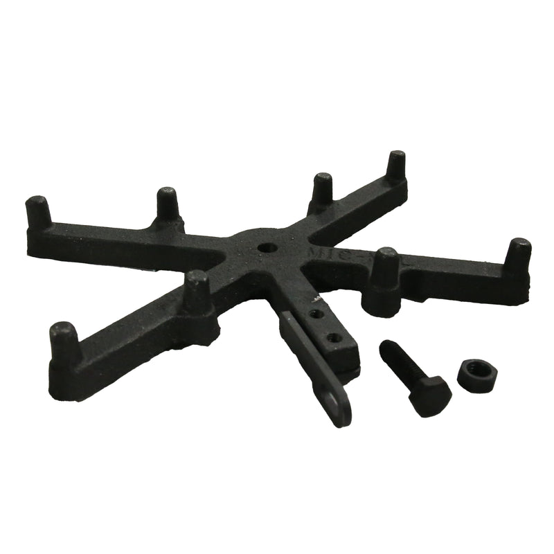 Black Mazona Heatwave inner bottom grate in white background
