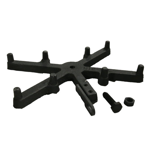 Black Mazona Heatwave inner bottom grate in white background