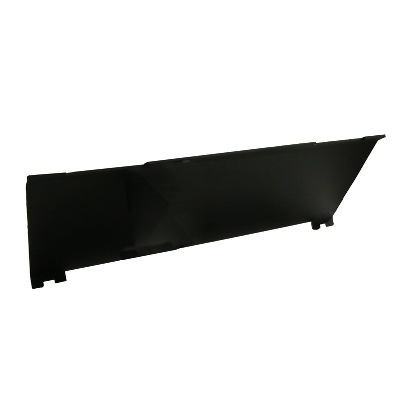 Black Mazona Heatwave upper steel baffle plate in white background