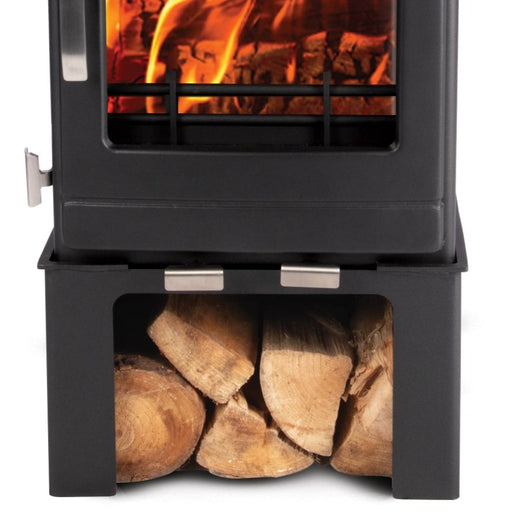Log Store To Suit Mazona Ripley 5kW Stove on white background