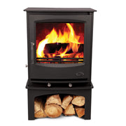 Black Mazona Multifuel Woodburning Stove