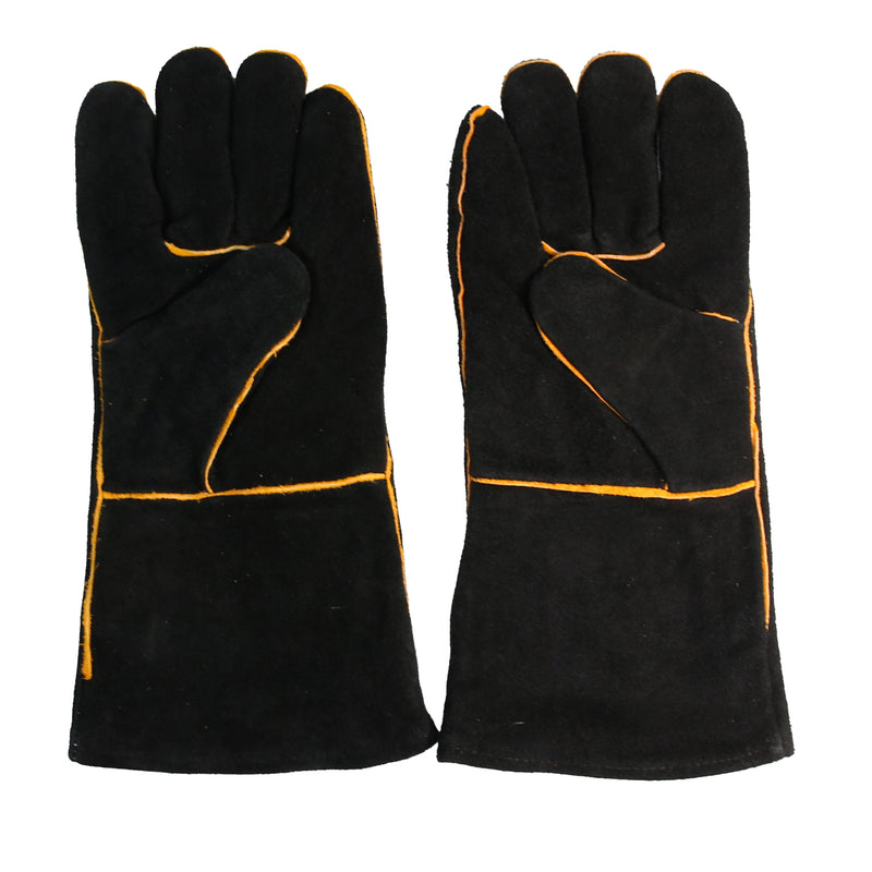 Mazona Stoves wood burner heat Resistant pair of black gloves