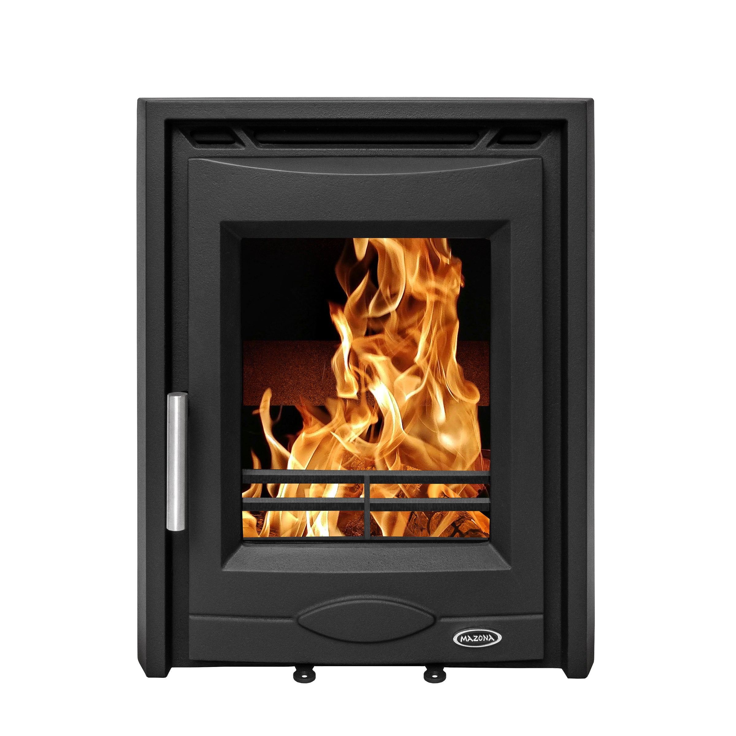 Mazona Dedham 7kW Stove, Multifuel, Woodburning, Inset, Eco Design App ...
