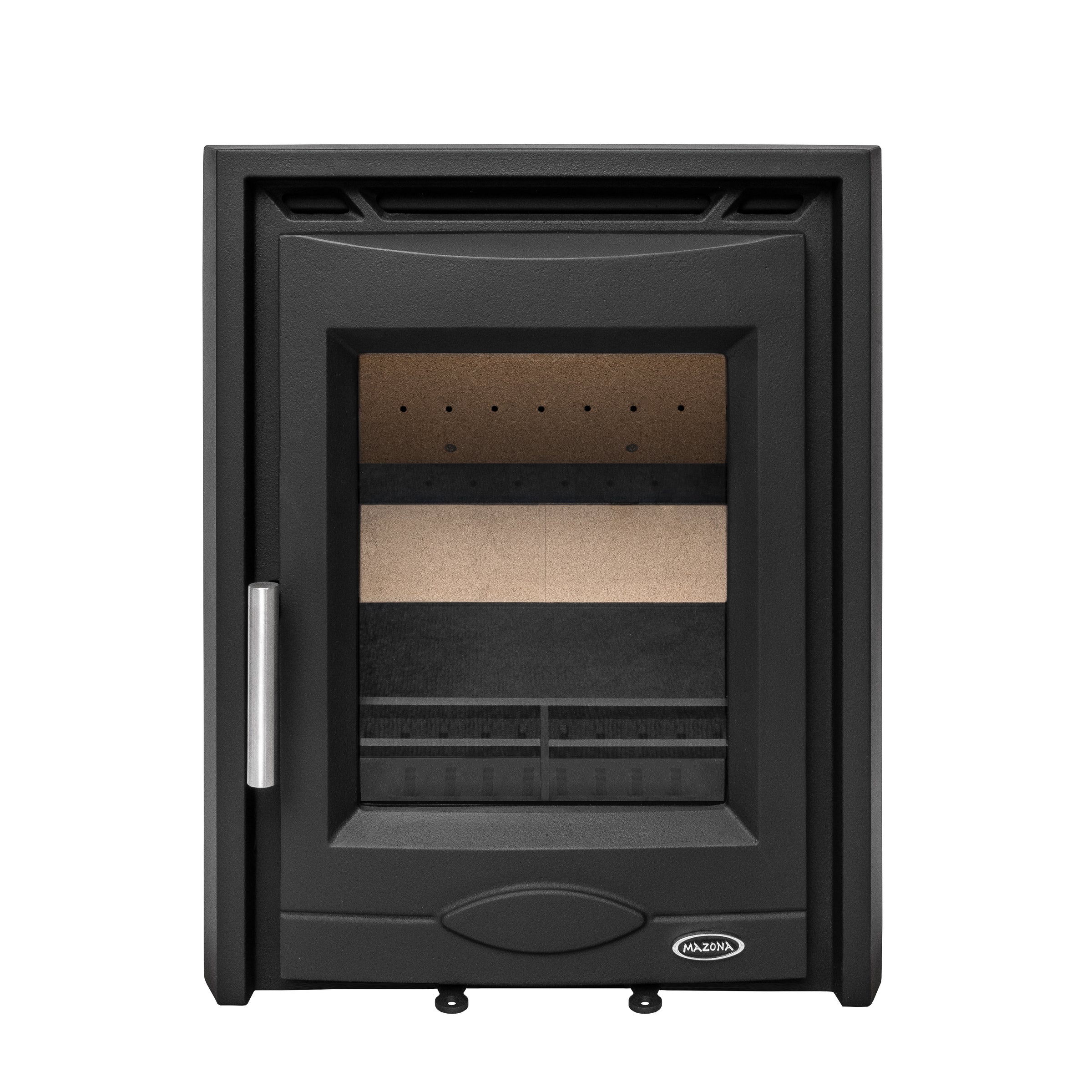 Mazona Dedham 7kW Stove, Multifuel, Woodburning, Inset, Eco Design App ...