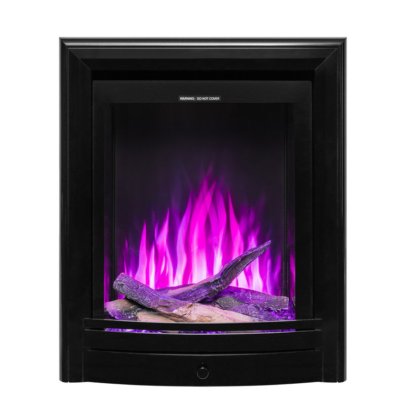 Ezee Glow Pulse Deep Inset Electric Fire With Nickel Trim