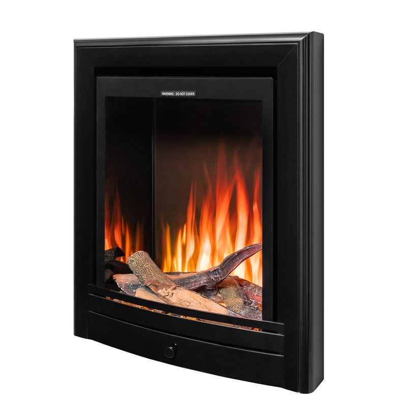 Ezee Glow Pulse Deep Inset Electric Fire With Nickel Trim