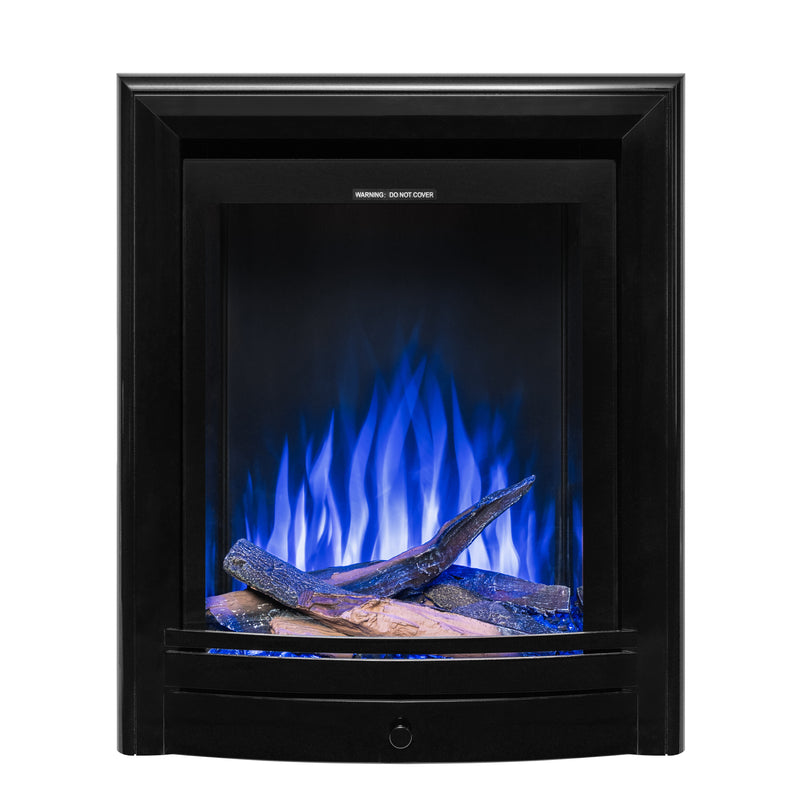 Ezee Glow Pulse Deep Inset Electric Fire With Nickel Trim