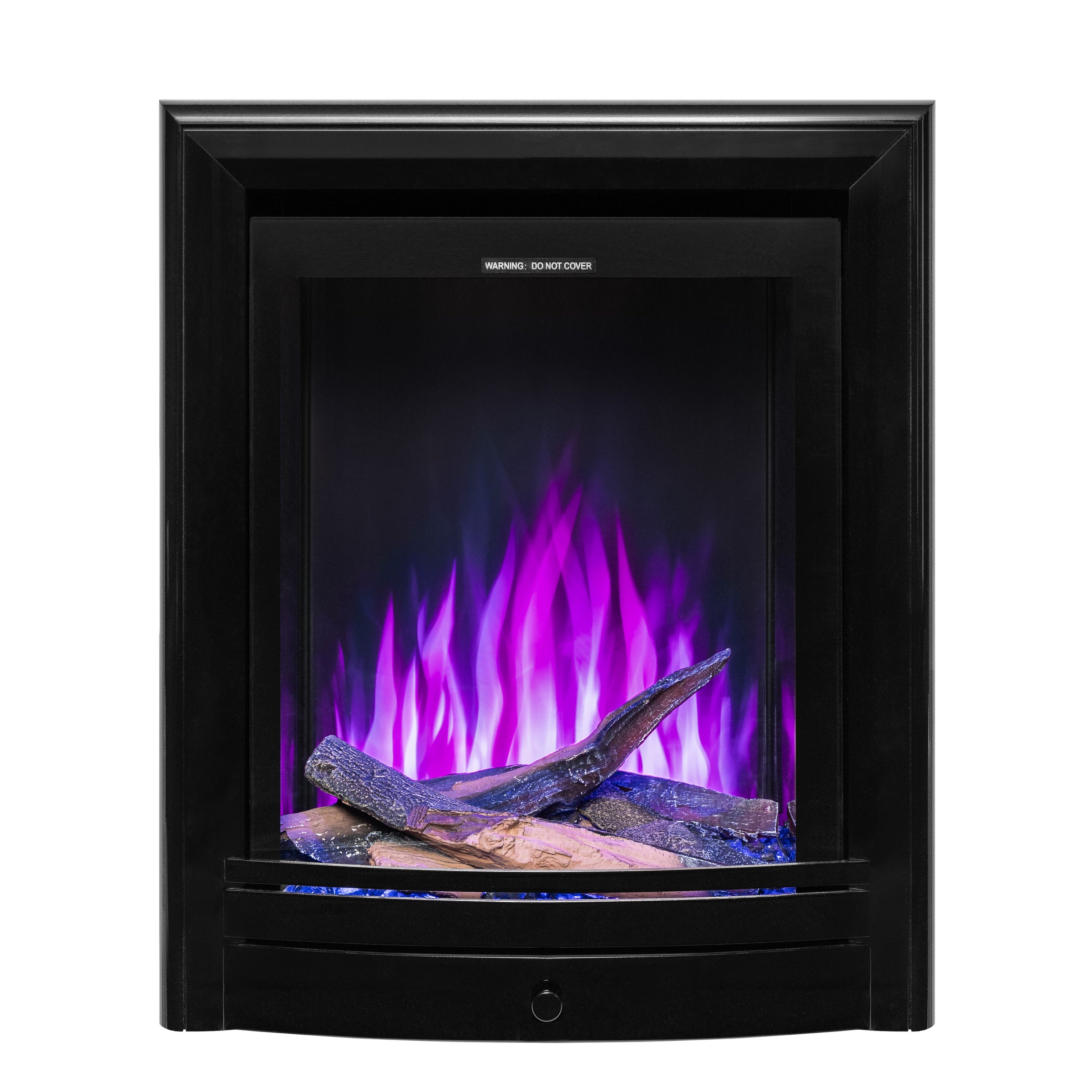Ezee Glow Pulse Deep Inset Electric Fire With Nickel Trim — GR8 Fires