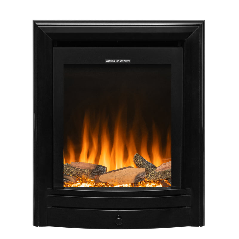 Ezee Glow Pulse Electric Fire With Nickel Trim