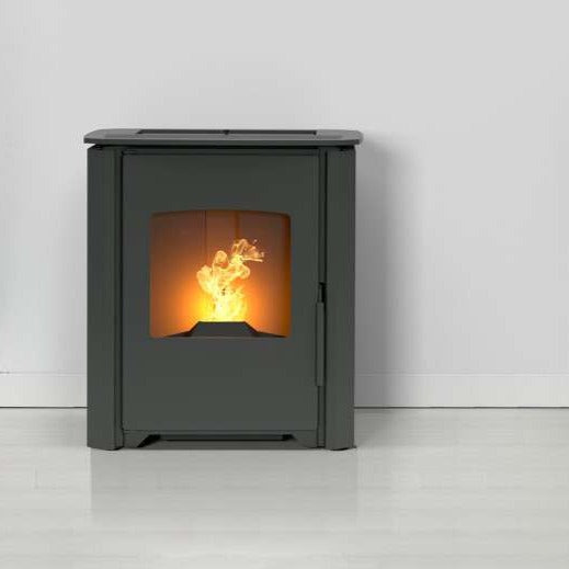Duroflame Rembrand 6kW T3 Pellet Stove, Freestanding, Ecodesign Approved, Defra Approved