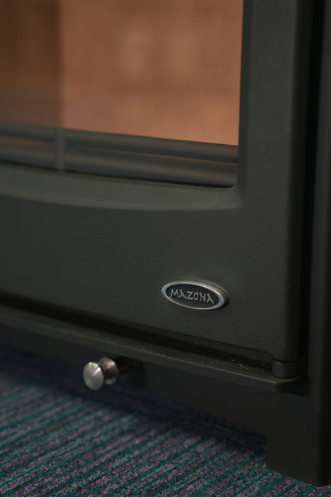 Mazona Rye 5kW Multifuel Woodburning Stove, Freestanding, Eco Design Approved, Defra Approved
