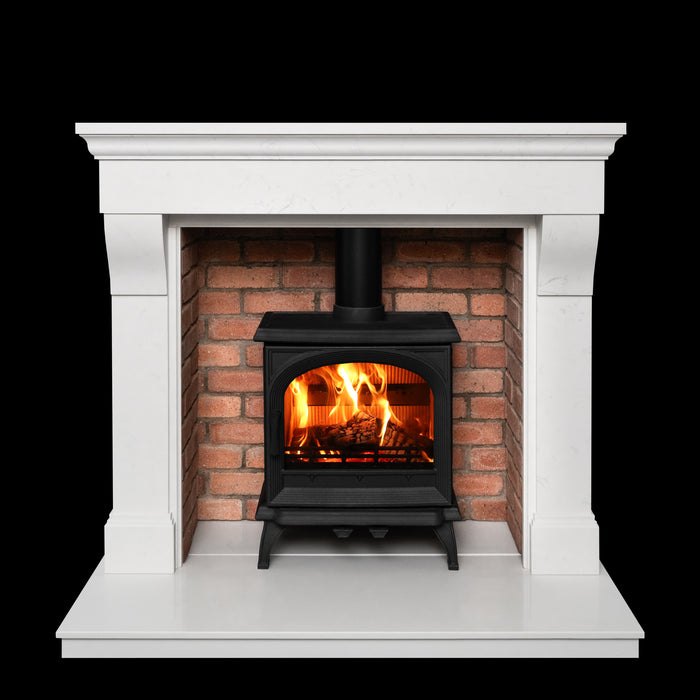 Mazona Albourne 5kW Multifuel Woodburning Stove, Freestanding, Eco Design Approved, Defra Approved