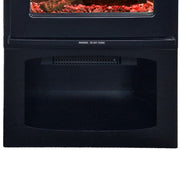 Small Log Store under electric log burner 