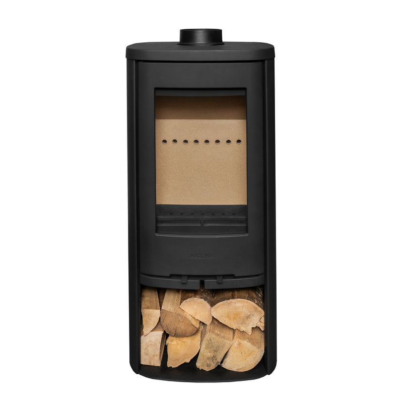 Mazona Carlisle 5kW Multifuel Woodburning Stove, Freestanding, Eco Design Approved, Defra Approved