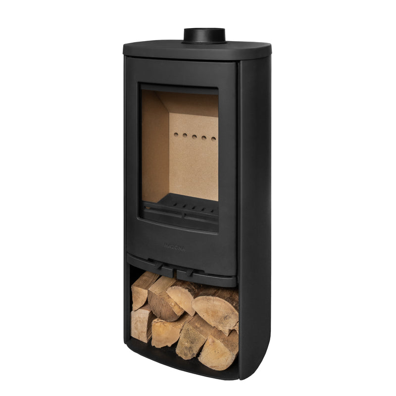 Mazona Carlisle 5kW Multifuel Woodburning Stove, Freestanding, Eco Design Approved, Defra Approved