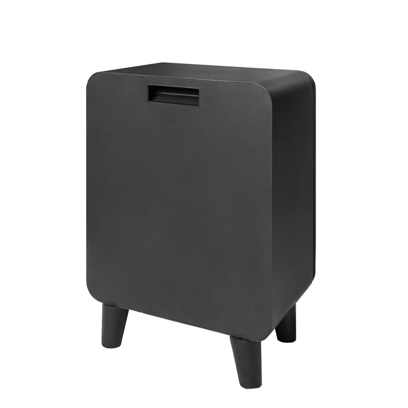 Back of Mazona heatwave stove on white background 