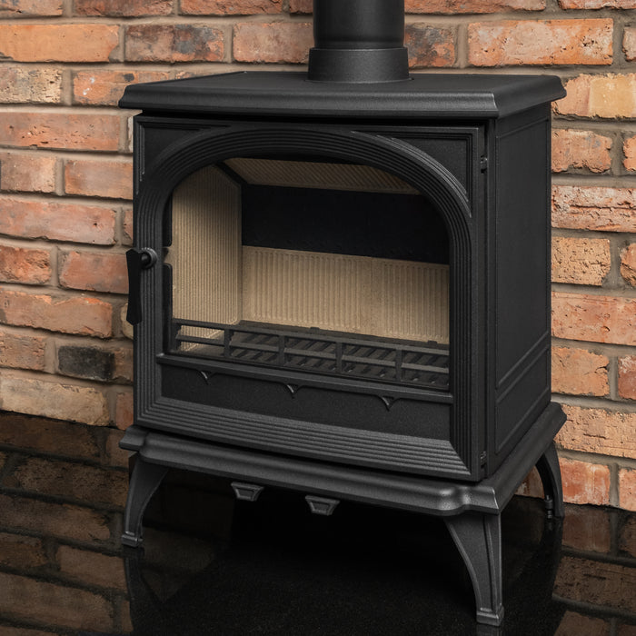 Mazona Albourne 10kW Multifuel Woodburning Stove, Freestanding, Eco Design Approved