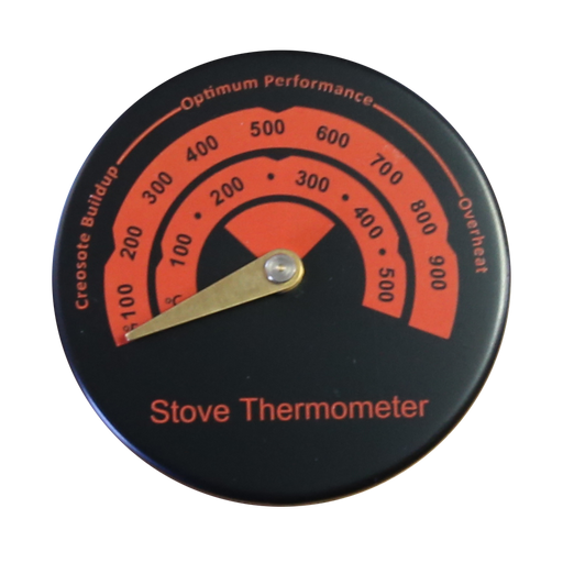 Stove Pipe Thermometer for Single Wall Flue