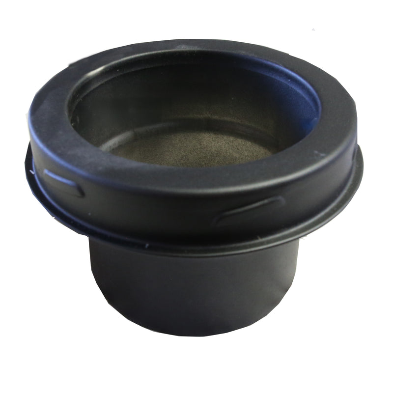 5 inch Black Twin Wall Appliance Connector Inc Locking Band