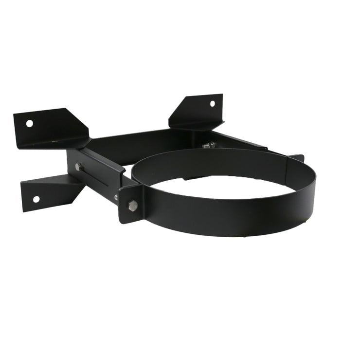 6 Inch (150mm) Black Twin Wall Adjustable Wall Bracket 210-310mmn Inc Locking band