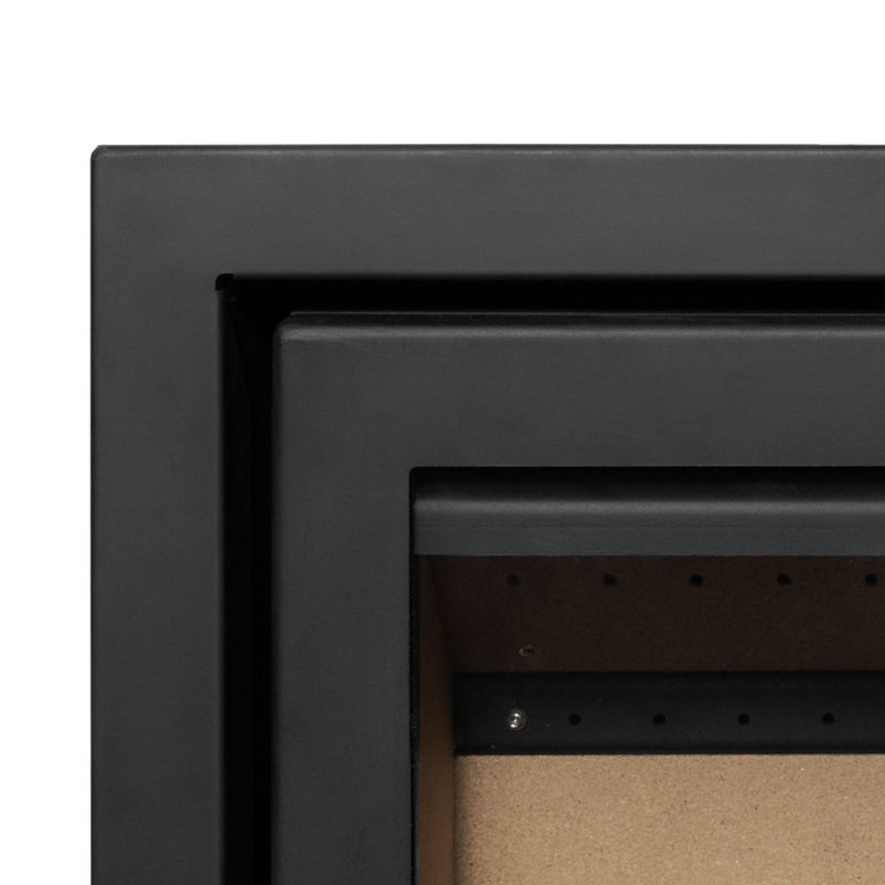 Mazona Clovelly 550 6kW Steel 4 Sided Trim Stove, Multifuel, Woodburning, Cassette, Inset, Eco Design Approved, Defra Approved