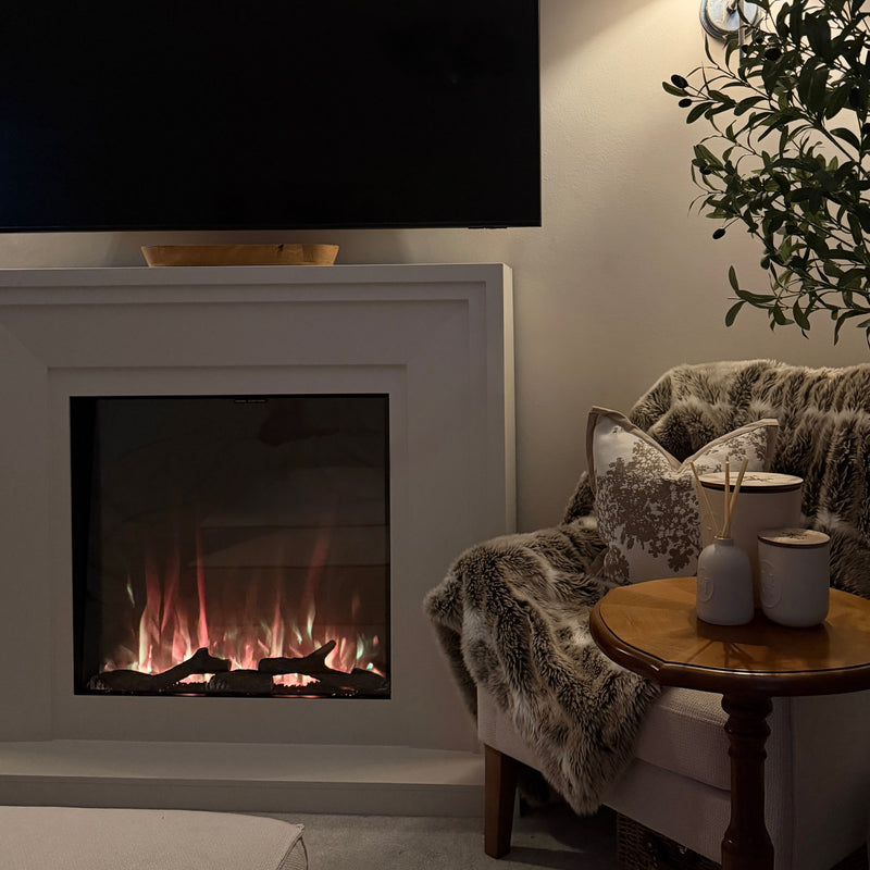Ezee Glow Daytona Electric Fire Suite