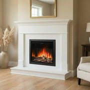 Ezee Glow E-Clovelly Electric Stove in living room 