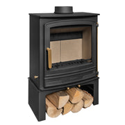 Mazona Warwick Multifuel Woodburning Stove on white background 