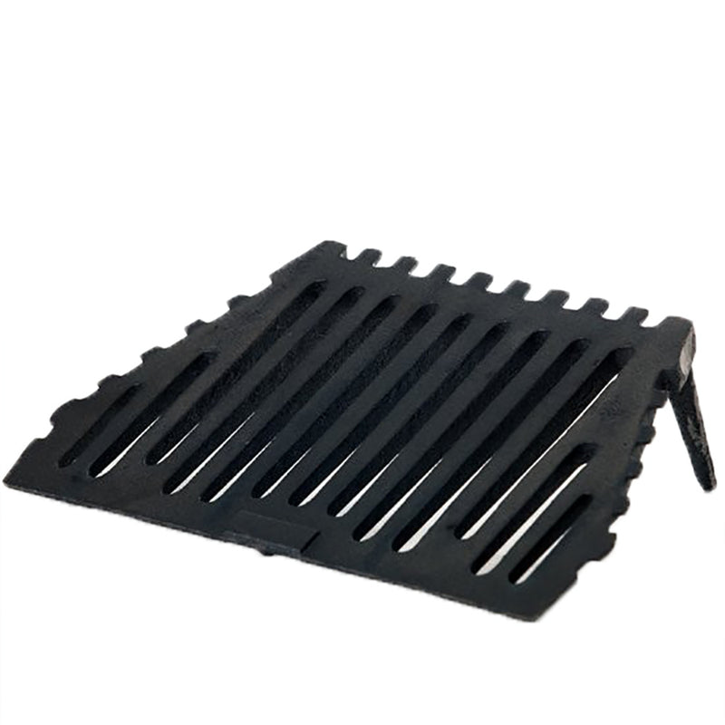 Black cast iron solid fuel fire grate or bottom grate 