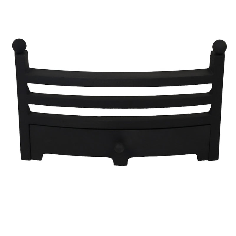 Bauhaus Modern 18 Inch Black Round Fire Fret